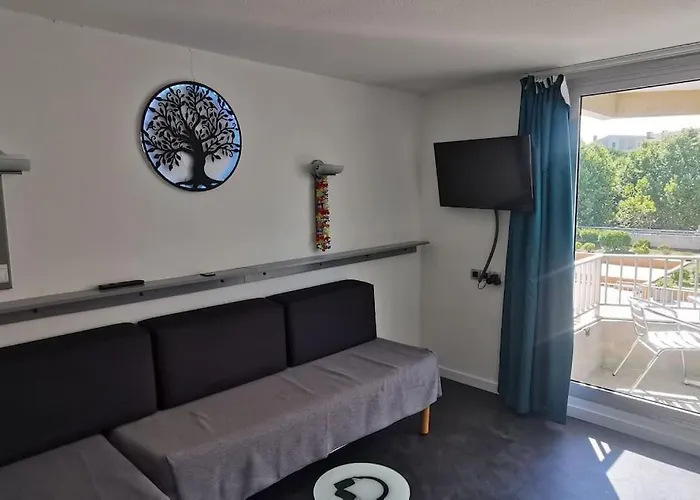 Le Port Dauphin : Vue Bateaux; Piscine; Cap D'agde Appartamento *